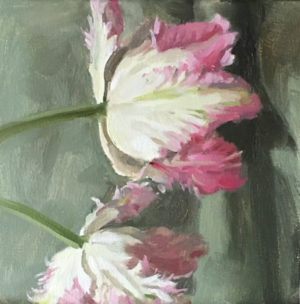 Curtain Call, oil painting copyright Peter Dickison 2021