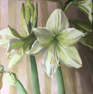 Winter Verdant oil painting copyright Peter Dickison 2021